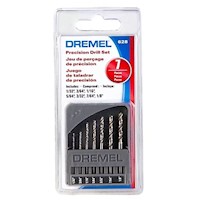 Juego de brocas para perforar (1/32", 1/8") - Dremel 628