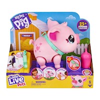 Little Live Pets Muñeco Chanchito Interactivo con Sonido