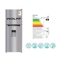Refrigeradora Wolff No Frost de 248L