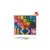 JUEGO BLOQUES ROMPECABEZAS