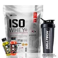 Proteína Universe Nutrition Iso Whey 90 5kg Chocolate+shaker+2xb