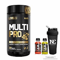 LEVEL PRO MULTI PRO 90 CAPS. + SHAKER