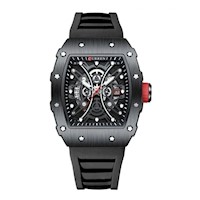 Reloj Curren Hombre Deportivo Negro CUR-65