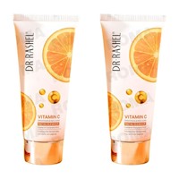 PACK 2 GEL LIMPIADORA FACIAL VITAMINA C 80G DR RASHEL