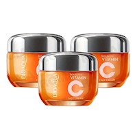 PACK 3 CREMA FACIAL REJUVENECEDORA VITAMINA C 50G BIOAQUA