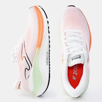 Zapatillas Running Fenix Men 2502 Blanco Verde Naranja