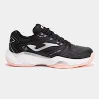 Zapatillas Tenis Master 1000 Lady 2501 C Negro Blanco Rosa