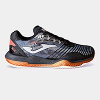 Zapatillas Tenis Point Men 2501 AC Negro Naranja