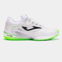 Zapatillas Padel Slam Men 2502 Blanco Verde Flúor