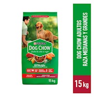 Alimento Para Perros Dog Chow Adultos Med. Y Grandes 15 Kg