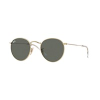 Lentes de sol Ray Ban 3447 Round Clasico Dorado 53mm