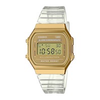 Reloj CASIO A168XESG-9A Resina Mujer Dorado