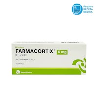 FARMACORTIX 6 MG X 6 TAB