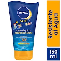 BLOQUEADOR NIVEA SUN KIDS SWIM PLAY FPS 50-150ML