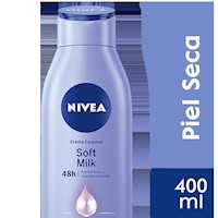 Nivea Body Soft Milk Nutritiva (Piel Seca) 400ml