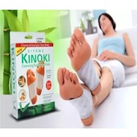 Caja De 10 Parches Desintoxicantes Kinoki Para Pies