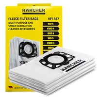 Bolsa de Filtro de Fieltro para Aspiradora X 4 Und Karcher KFI 357