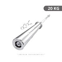 BARRA RECTA OLÍMPICA 20 KG