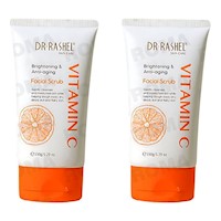 PACK 2 EXFOLIANTE FACIAL SCRUB VITAMINA C 150G DR RASHEL