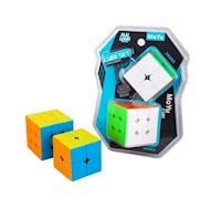 Pack de cubos rubick moyu 3x3x3 y 2x2x2