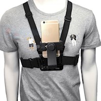 Pechera Gopro Celular Arnes Hero Camara Accion Deportes Extremos Foto