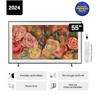 Televisor Samsung The Frame 55" Qled 4k Tizen Os Smart - Nuevo 2024