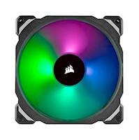 FAN CORSAIR ML140 PRO RGB LED, 14 CM, 1200 RPM, 13.2 VDC, 4 PINES, PWM CONTROL. (X1)