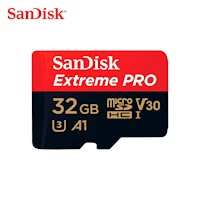 Memoria MICRO SD SANDISK EXTREME PRO 32GB de 100mb/s