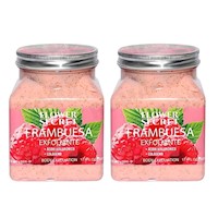 PACK 2 CREMA EXFOLIANTE FRAMBUESA FLOWER SECRECT 1000ML