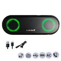 Parlante Portátil Lidimi LD S010AC/R 40 watts Luces RGB Bluetooth