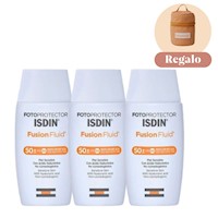 Trio Fotoprotector ISDIN Fusión Fluid SPF50 + 50ml