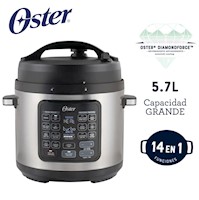 Multiolla Oster CKSTPCECT57DF 5.7L 14 Funciones con Recubrimiento DiamondForce