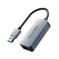 Adaptador de red USB-A 3.0 a RJ45 Gigabit 2.5  CABLETIME CB56G