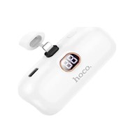 POWER BANK HOCO 5000 MAH TIPO LIGTHNING - B37-A5I - BLANCO