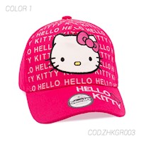 GORRA CON BROCHE KIDS ZHKGR003 HELLO KITTY