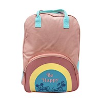 Mochila Disney Be Happy - Salmón