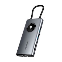 Adaptador Hub de USB-C a HDMI USB-A SD TF PD RJ-45  CABLETIME CB92G