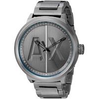 Reloj Armani Exchange AX1362 Para Hombre Analógico Acero Inoxidable Gris Gunmetal