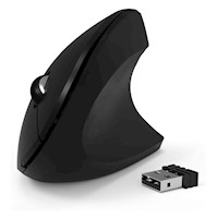 Mouse Vertical Ergonómico Inalámbrico 2.0 Negro