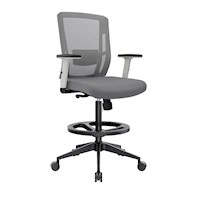 Silla Cajero Delphi II Gris Bn An Ofideas