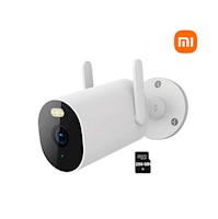 Cámara Seguridad Xiaomi AW300 2K Wi-Fi Exterior IP66 Noche Color 256GB