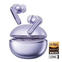 AUDÍFONOS QCY MELOBUDS N70 CANC. DE RUIDO ACTIVA, HI-RES AUDIO, BT 6.0-PURPURA