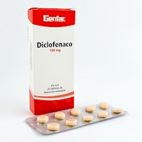 Diclofenaco Retard 100Mg Tabletas de Liberación Extendida - Caja 20 UN