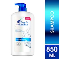 Shampoo Head & Shoulders Limpieza Renovadora 850 ml