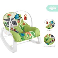 Silla Nido Mecedora de Bebé modelo Zorrito color Verde