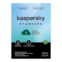 Kaspersky Antivirus Standard 3 Dispositivos Por 1 Año