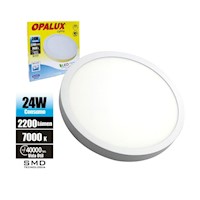 Panel Circular Led 24w Luz Blanca Fría Opalux Op-R2419