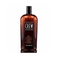 3 en 1 Shampoo Acondicionador Body Wash American Crew 1000 ml