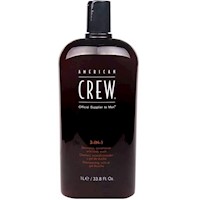 3 en 1 Shampoo Acondicionador Body Wash American Crew 1000 ml