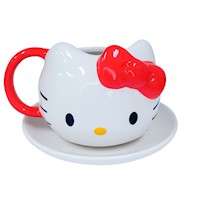 Taza Hello Kitty 3D Scool Ceramica